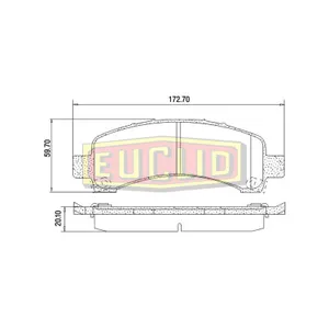 Meritor DISC PAD SET 764360 