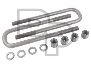 Dayton Single U-Bolt w/Washer & Nuts 219652 
