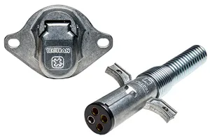 Tectran Plug, 4-Way, Elect, W/ Spring Guard 220646 