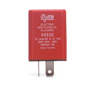 Grote Flasher - 12Lamp Electromechanical Flasher,2 Trmnl 244384 