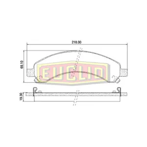 Meritor DISC PAD SET 760752 