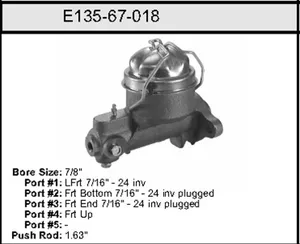 Bendix MASTER CYLINDER 444468 