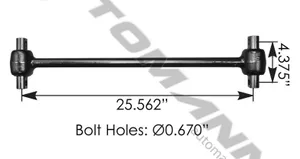 Automann Torque Rod Assembly 268840 
