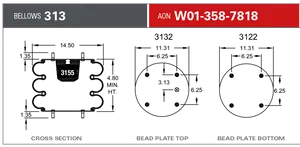 Firestone 313C RB 4X1 2ST 592138 