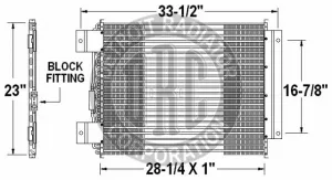 Detroit Radiator Ac Condensers 917896 