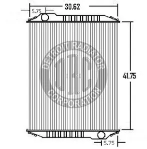 Detroit Radiator Freightliner 1439894 