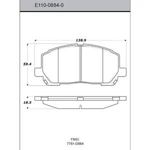 Bendix DISC PAD 450142 
