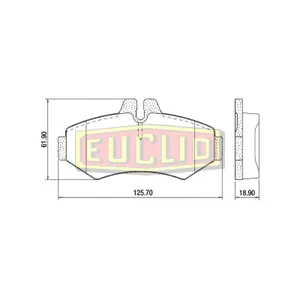Meritor DISC PAD SET 762164 