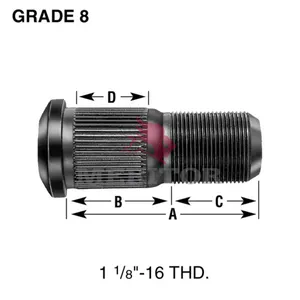 Meritor Stud/Wheel 728190 