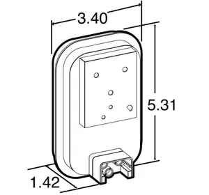 Truck-Lite LLV45 BACK UP R 1086766 