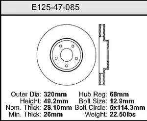 Bendix ROTOR 442230 