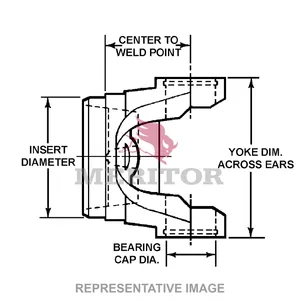 Meritor Weld Yoke 299150 
