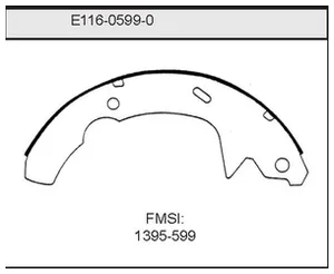 Bendix BRAKE SHOE 450020 