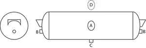 Automann Air Tank 1488 C 1158702 