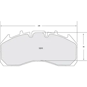 Performance Friction ABS PADS 1179954 