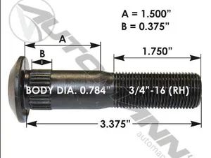 Automann Axle Nut 297826 