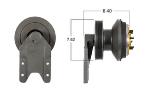 Kit Masters Reman Fan Clutch 958602 