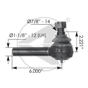 Automann TIE ROD END LH 1163658 