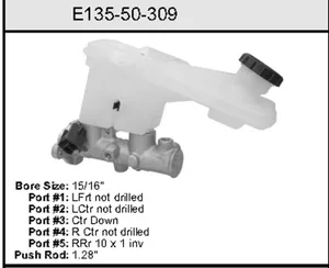 Bendix MASTER CYLINDER 442388 