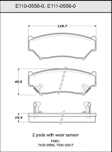 Bendix DISC PAD 441504 
