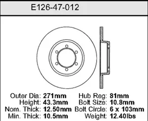 Bendix ROTOR 443440 