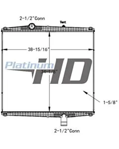 Platinum HD Radiator 720530 