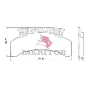Meritor Allmk Disc Pad 775138 