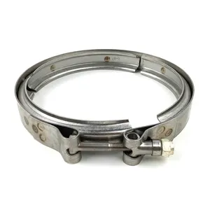 Heavy Duty Manufacturing Band Clamp - Flat Or Stepped 257874 