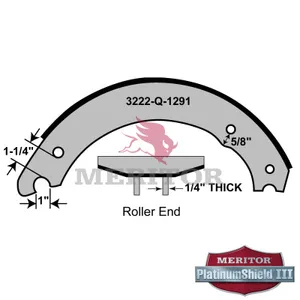 Meritor REMAN SHOE 796816 