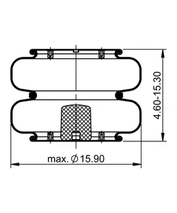 Automann Air Spring Doub 380042 