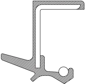 National Oil Seal 653880 