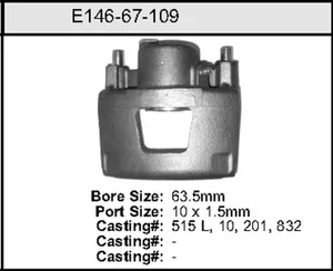 Bendix EXC CALIPER 456854 