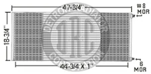 Detroit Radiator Ac Condensers 920158 