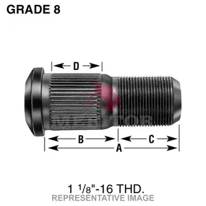 Meritor Bolt-Serr 1-1/8 714970 
