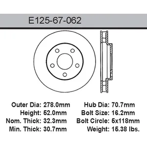 Bendix ROTOR 444634 
