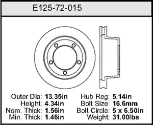 Bendix ROTOR 446636 
