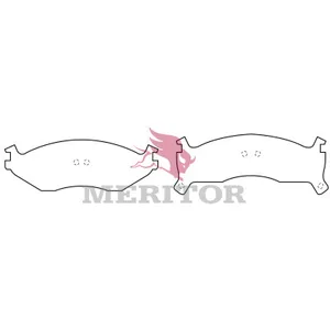 Meritor ALLMK DISC PAD 770696 