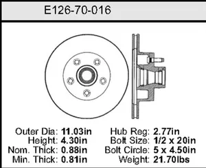 Bendix ROTOR 454668 