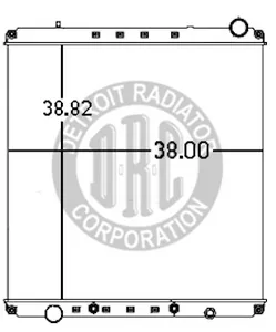 Detroit Radiator Freightliner 916174 