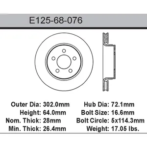 Bendix ROTOR 441176 