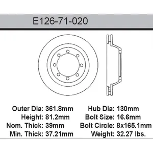 Bendix ROTOR 443530 