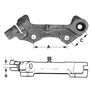 Meritor BRKT ASSEMBLY 780768 