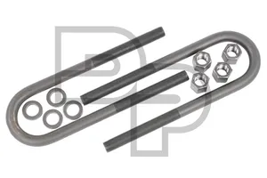 Dayton Single U-Bolt w/Washer & Nuts 215332 