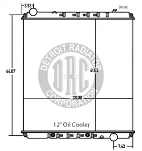 Detroit Radiator Freightliner 918094 