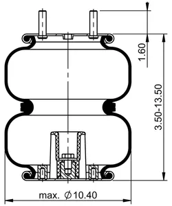 Automann Air Spring Doub 326992 