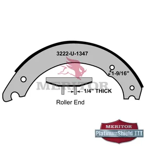 Meritor Reman Shoe 797880 