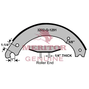 Meritor KIT-SHOE & LNG 767454 
