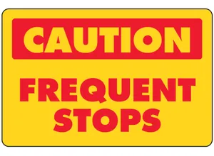 SafeTruck by Ms. Carita CAUTION DECAL 1061470 