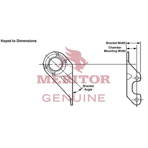 Meritor Chmbr Brkt 741352 