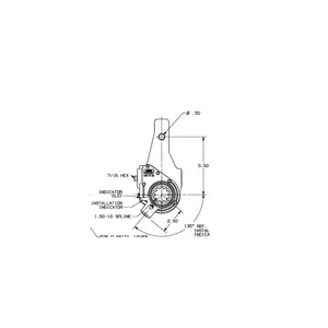 Haldex SLACK ADJ 347634 